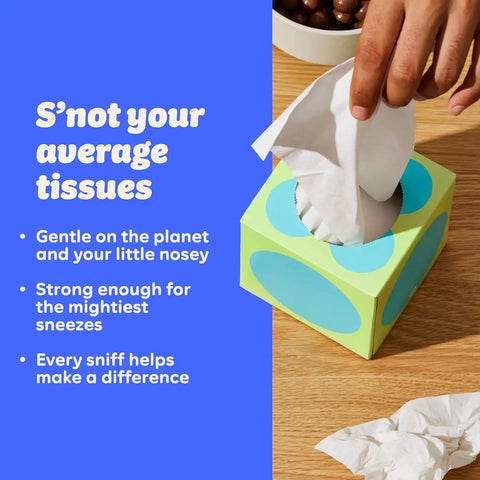 Who Gives A Crap The Lil' Bundle, 24 Bamboo Toilet Paper Rolls & 12 Bamboo Tissue Boxes, 12 Recycled Paper Towel Rolls, Eco Friendly, Sustainable, Plastic Free Household Essentials